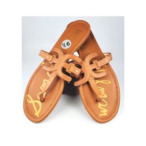 Sam Edelman Cara Thong Sandals in Tan Color NWOT